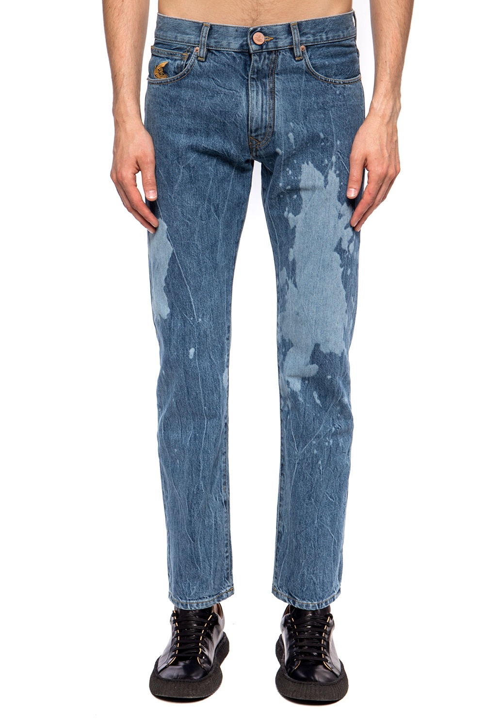 Blue Paint splatter effect jeans Vivienne Westwood - Vitkac Canada